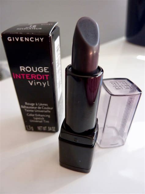 noir revelateur givenchy|Givenchy rouge interdit vinyl.